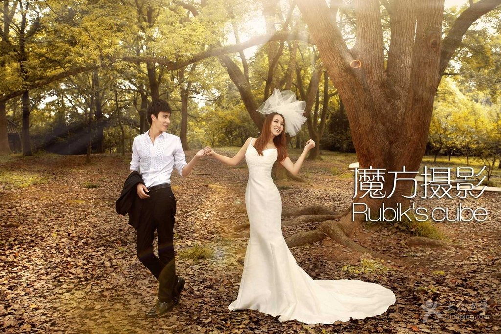 糖果旅游婚纱摄影与侣行婚纱摄影 定格甜蜜旅程的双重选择